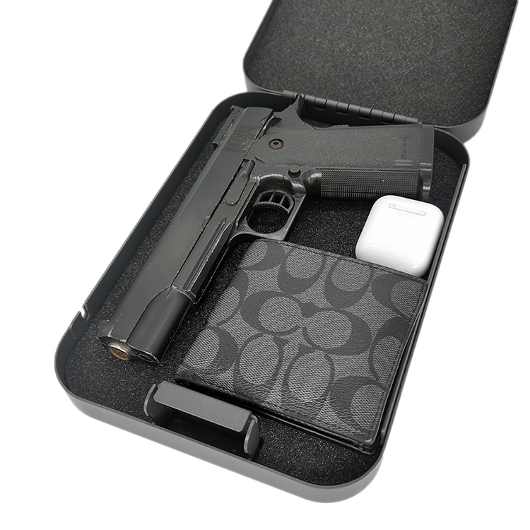 LB012K Lock Box s Key Lock pro kompaktní pistoli